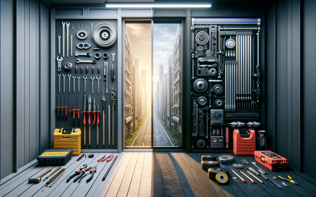 Comparatif volet roulant manuel et motorisé à Voiron Isère installation et avantages