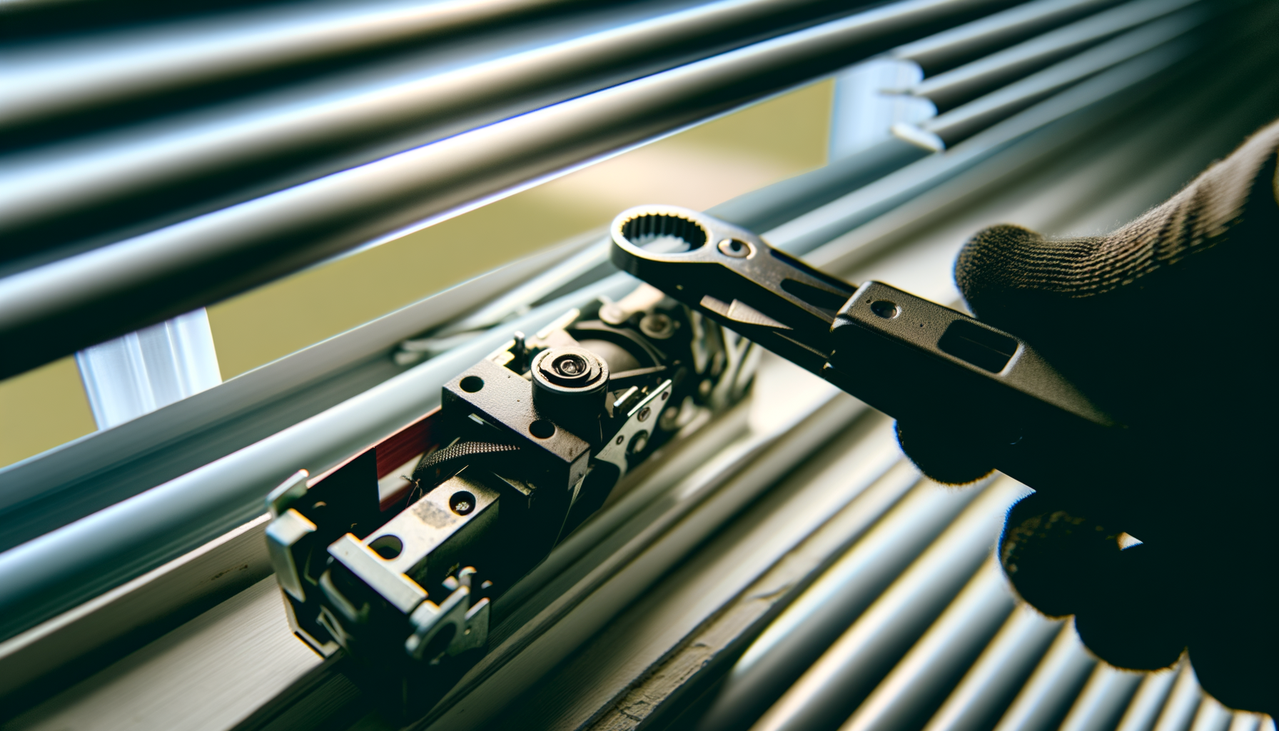 Réparation volet roulant murette lame coincée sangle cassée tablier décroché solutions mécaniques